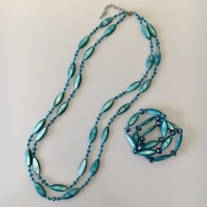 Necklace and Bracelet Set